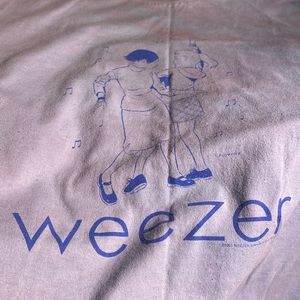 Weezer rare band t-shirt